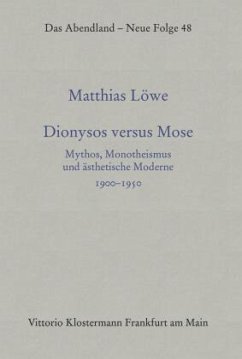 Dionysos versus Mose - Löwe, Matthias