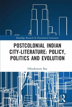Cover Postcolonial Indian City-Literature (eBook, ePUB)