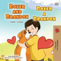 Boxer and Brandon (English Welsh Bilingual Children's Book) - Books, Kidkiddos; Nusinsky, Inna