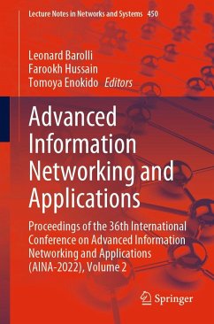 Cover Advanced Information Networking and Applications (eBook, PDF)