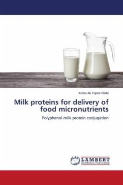 Milk proteins for delivery of food micronutrients