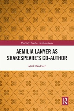 Aemilia Lanyer as Shakespeare's Co-Author (eBook, ePUB) Cover Aemilia Lanyer as Shakespeare's Co-Author (eBook, ePUB)