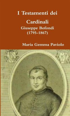 I Testamenti dei Cardinali - Paviolo, Maria Gemma