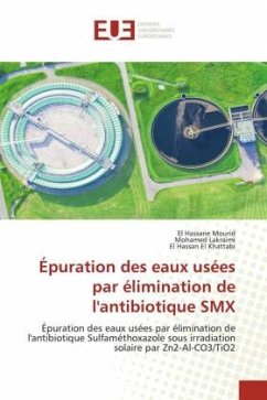 Épuration des eaux usées par élimination de l'antibiotique SMX - Mourid, El Hassane;Lakraimi, Mohamed;El Khattabi, El Hassan