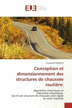 Conception et dimensionnement des structures de chaussée routière: - MENGUE, Emmanuel