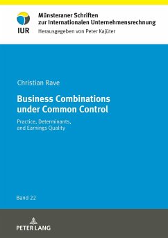 Business Combinations under Common Control - Rave, Christian