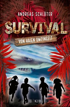 Von Haien umzingelt / Survival Bd.7 (Mängelexemplar) - Schlüter, Andreas