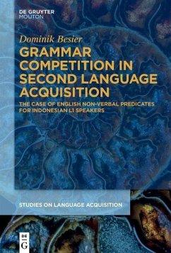 Grammar Competition in Second Language Acquisition - Besier, Dominik