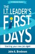 The I.T. Leader's First Days (The I.T.... - Bild 1