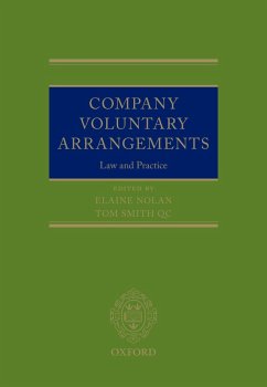 Cover Company Voluntary Arrangements (eBook, PDF)