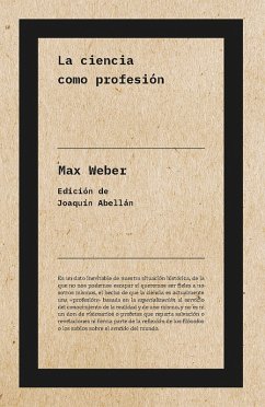 La ciencia como profesión (eBook, ePUB) - Weber, Max