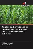 Analisi dell'efficienza di produzione dei sistemi di coltivazione basati sul mais