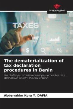 The dematerialization of tax declaration procedures in Benin - DAFIA, Abderrahim Kora Y.