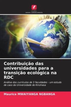 Contribuição das universidades para a transição ecológica na RDC - NGBANGA, Maurice MWAIYANGA