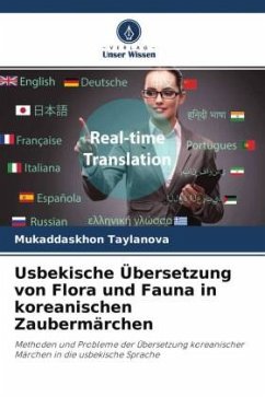 Usbekische Übersetzung von Flora und Fauna in koreanischen Zaubermärchen - Taylanova, Mukaddaskhon