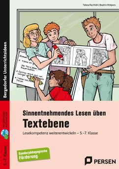 Sinnentnehmendes Lesen üben: Textebene - 5.-7. Klasse - Rachfahl, Tabea;Wolpers, Beatrix
