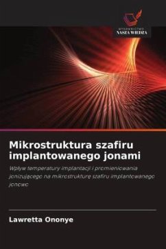 Mikrostruktura szafiru implantowanego jonami - Ononye, Lawretta