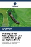 Wirkungen von Arzneipflanzen und Insektiziden gegen Spodoptera litura