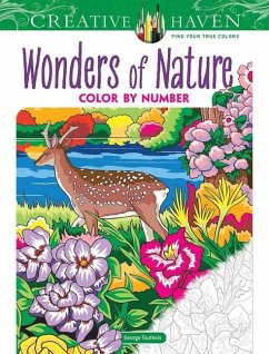 Creative Haven Wonders of Nature Color by Number - Toufexis, George