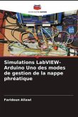 Simulations LabVIEW-Arduino Uno des modes de gestion de la nappe phréatique