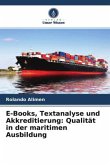 E-Books, Textanalyse und Akkreditierung: Qualität in der maritimen Ausbildung