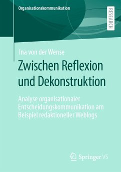 Zwischen Reflexion und Dekonstruktion (eBook, PDF) - von der Wense, Ina