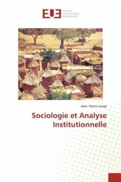 Sociologie et Analyse Institutionnelle - Lange, Jean- Marie