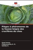 Pièges à phéromones de la fausse-teigne des crucifères du chou