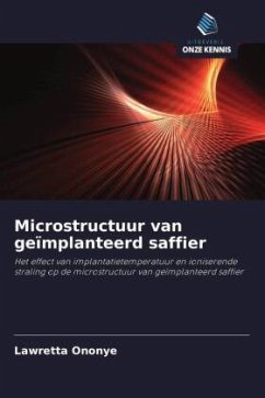 Microstructuur van geïmplanteerd saffier - Ononye, Lawretta