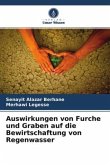 Auswirkungen von Furche und Graben auf die Bewirtschaftung von Regenwasser