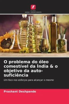 O problema do óleo comestível da Índia & o objetivo da auto-suficiência - Deshpande, Prashant