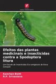 Efeitos das plantas medicinais e insecticidas contra a Spodoptera litura