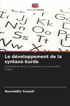 Le développement de la syntaxe kurde - Yousofi, Nouroddin