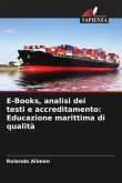 E-Books, analisi dei testi e accreditamento: Educazione marittima di qualità