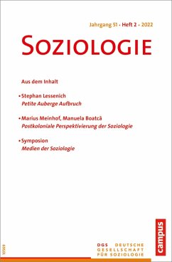 Cover Soziologie 2/2022 (eBook, PDF)