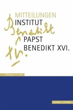 Cover Mitteilungen Institut Papst Benedikt XVI.