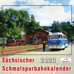 Sächsischer Schmalspurbahnkalender 2023 - Böttger, Thomas