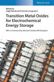 Transition Metal Oxides for Electrochemical Energy Storage (eBook, PDF)