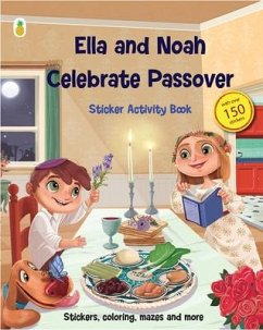 Ella and Noah Celebrate Passover: Sticker Activity Book - Gil, Michal