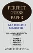 PERFECT GUESS PAPER M.A ENGLISH... - Bild 1