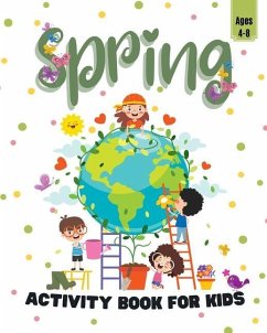 Spring Activity Book for Kids Ages 4-8 - Press, Mini Pitt