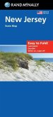 Rand McNally Easy to Fold: New Jersey State Laminated Map