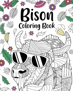 Cover Bison Coloring Book