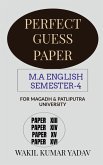 PERFECT GUESS PAPER M.A ENGLISH SEMESTER-4