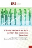 L¿étude comparative de la gestion des ressources humaines
