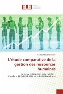 Cover L¿étude comparative de la gestion des ressources humaines