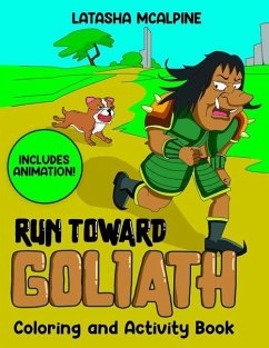 Run Toward Goliath Animated Coloring and Activity Book - McAlpine, Latasha V.