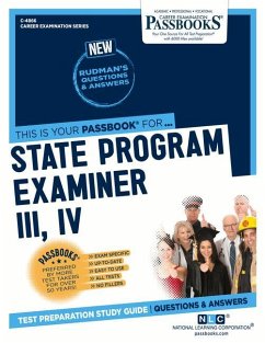 State Program Examiner III, IV (C-4866): Passbooks Study Guide Volume 4866 - National Learning Corporation
