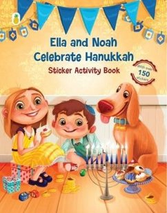 Ella and Noah Celebrate Hanukkah: Sticker Activity Book - Gil, Michal