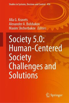 Cover Society 5.0: Human-Centered Society Challenges and Solutions (eBook, PDF)